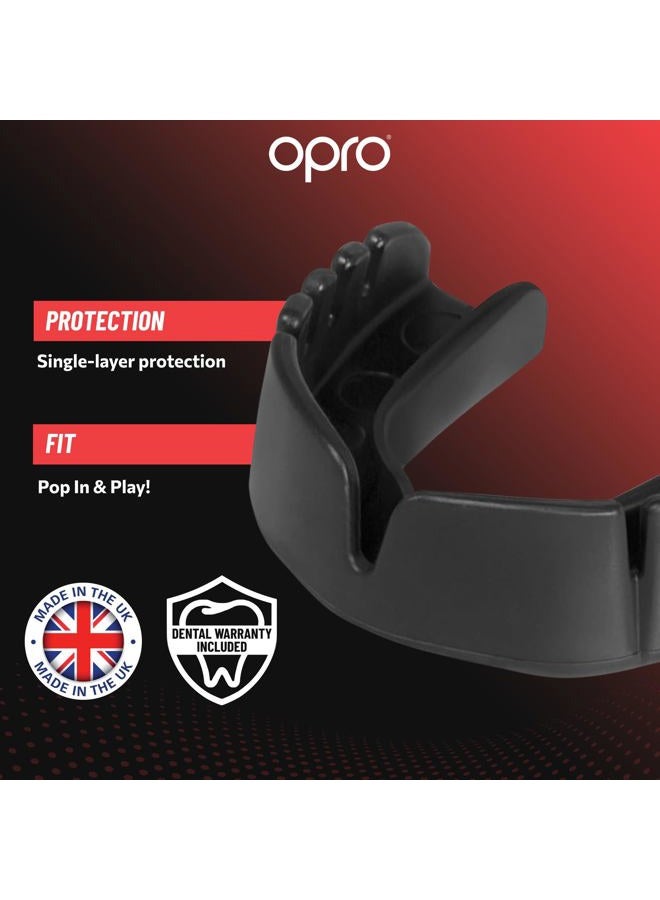 OPRO UFC Adult Snap Fit Gum Shield Mouthguard, White - Image 3