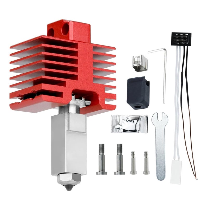 P1 ترقية اللون TZ4 0 مجموعة هوت إند لـ Bambulab P1S P1P X1 X1C X1E فوهة فولاذ مقوى - Image 1