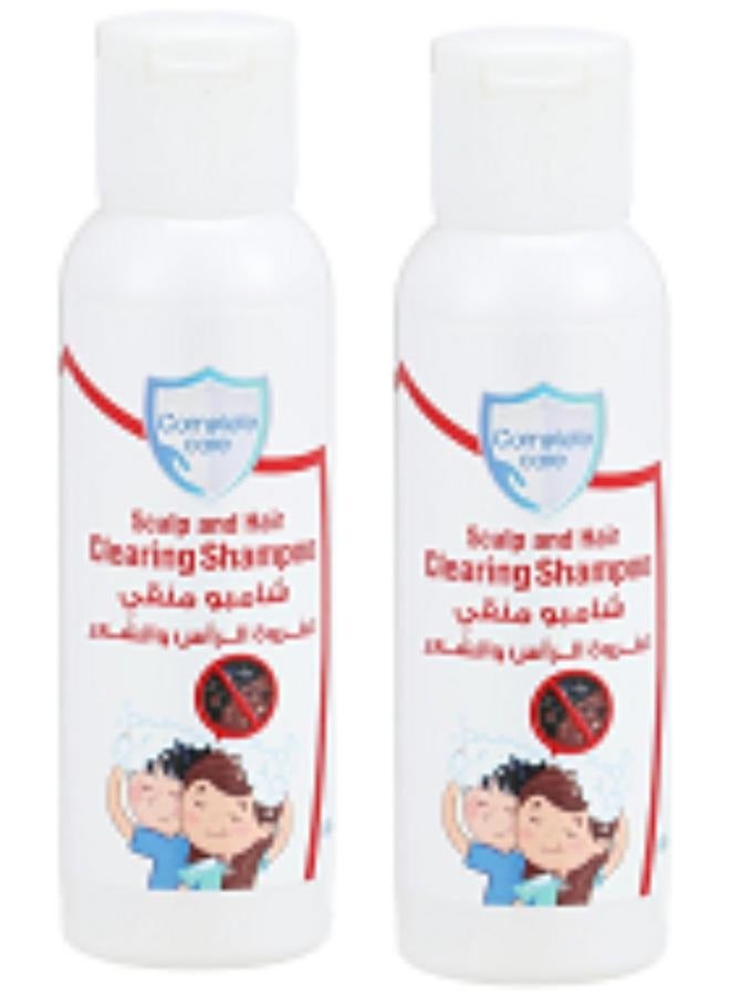Eva 2 pieces Scalp and Hair Clearing Shampoo, 120ml. - Image 1