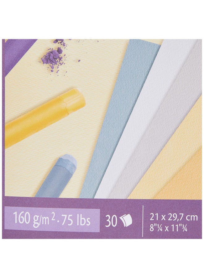 Fabriano Tiziano 46021297 Pastel Paper Pad A4-30 Sheets - 6 Soft Colours - 160 GSM - Image 3