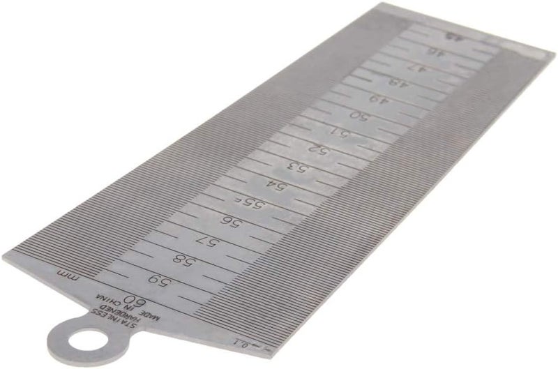 Utoolmart 45-60mm Taper Guage Feeler Welding Gauge Gap Hole Measuring Tool Inch & Metric 1 Pcs - Image 1