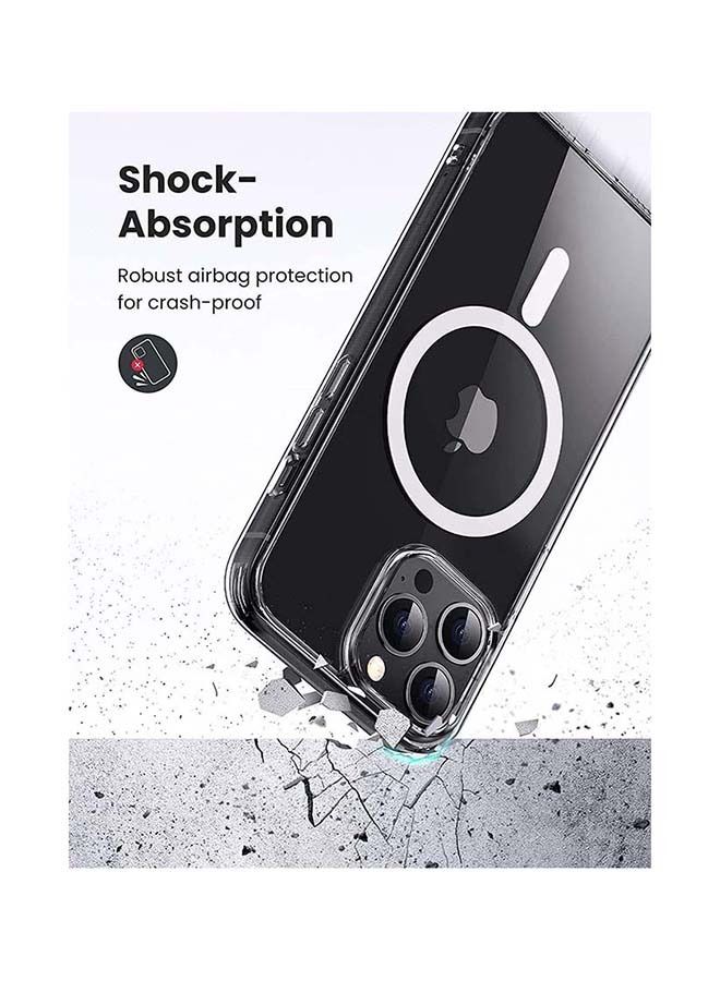 Protective Back Cover For Apple iPhone 13 Pro Max 6.7 inch With Mag Safe Clear  - Image 5