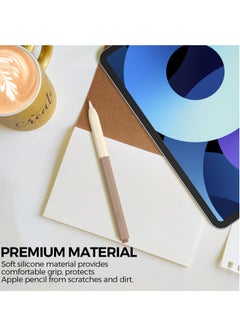 STAUD Silicone Grip Holder, Pencil Protective Sleeve Cover Accessories Compatible for Apple Pencil 2nd Generation Case Sleeve,Classic Design, Compatible Magnetic Charging and Double Tap  - Image 5