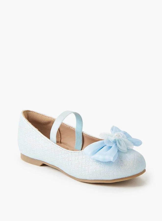 JUNIORS Girls Slip-On Ballerina Shoes
