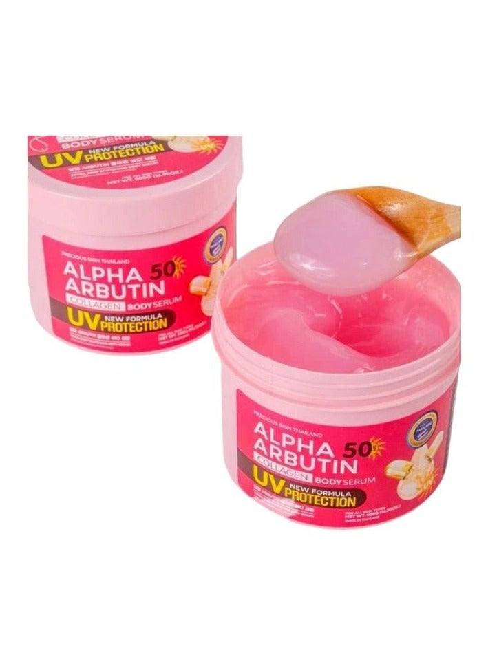 Precious alpha arbutin colagen body srum 