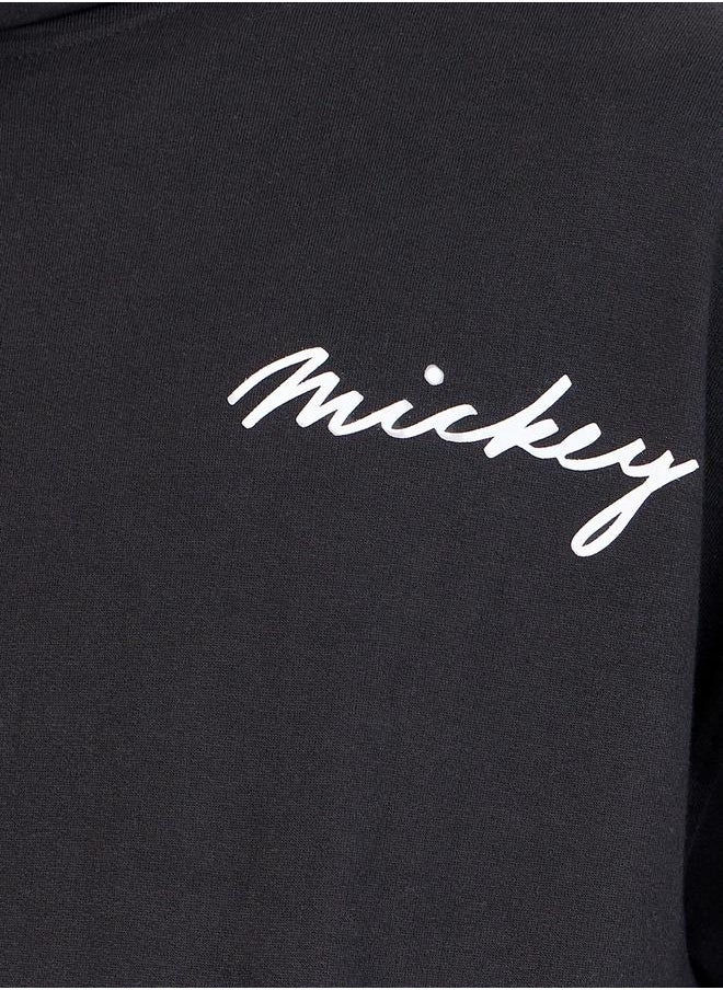 Styli Mickey Mouse Character Print Oversized Hoodie  - Image 4