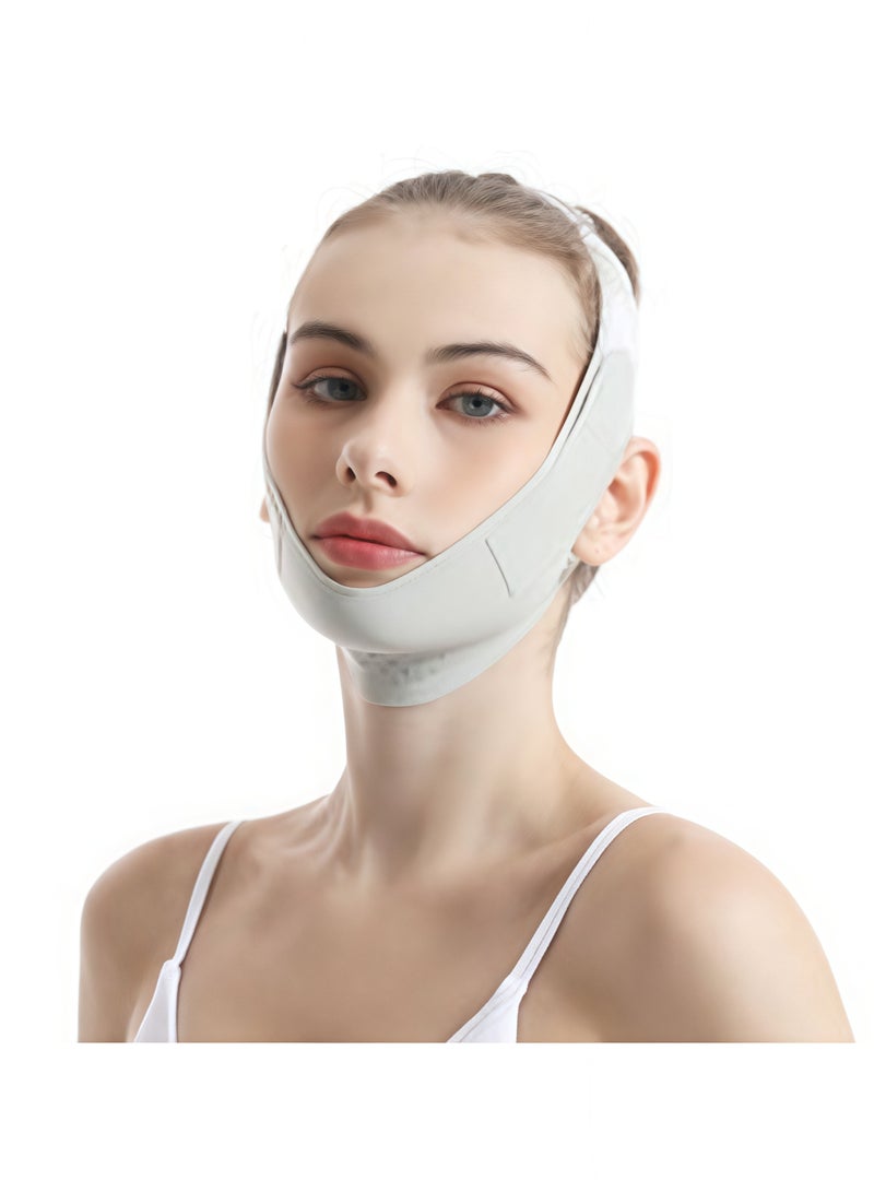 RUKYU Thin Face with V-face Mask, Anti Sagging, Contour Shaping, Double Chin Reducer, Chin Eliminator - Image 3