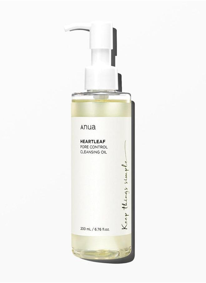 Anua ANUA HEARTLEAF PORE CONTROL CLEANSING OIL 200ml  - Image 1