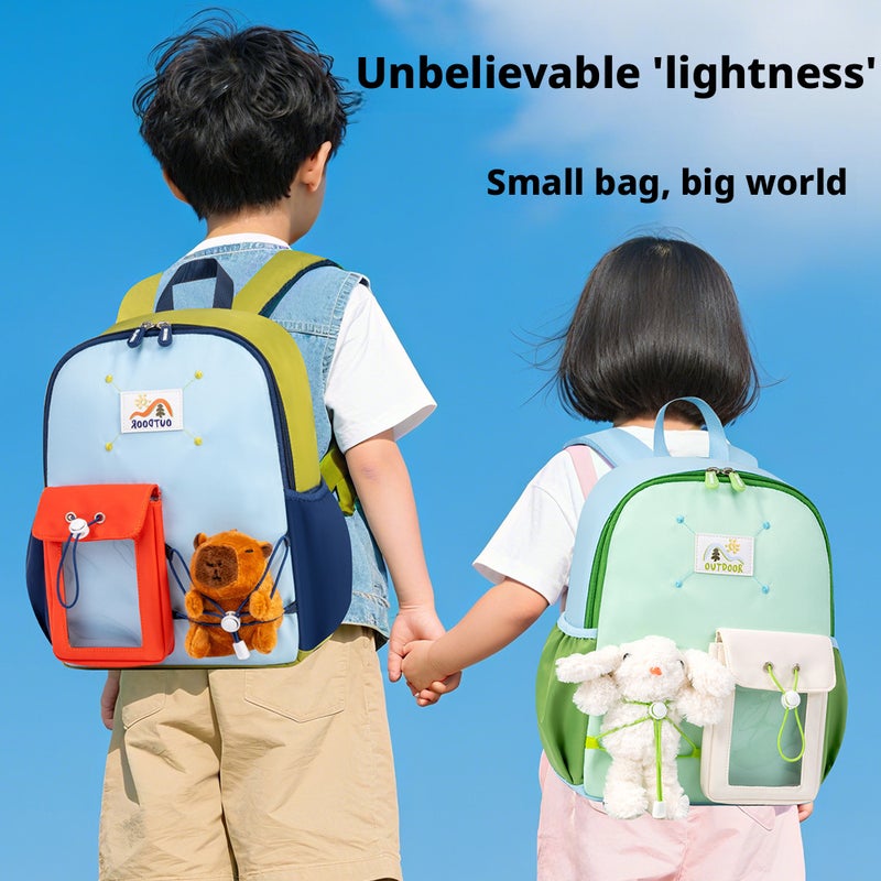 Sesame Baby Kids Backpack Cute Animal Oxford Lightweight School Bag for Boys Girls Ages 2-6 - Image 2