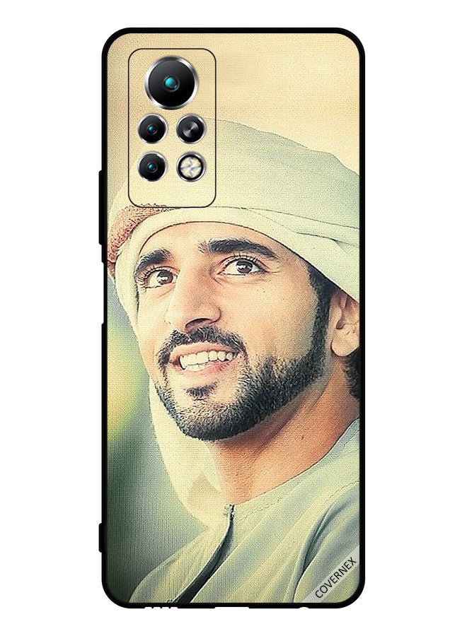 Covernex Protective Case Cover For Infinix Note 11 Pro Sheikh Hamdan Smiling - Image 1