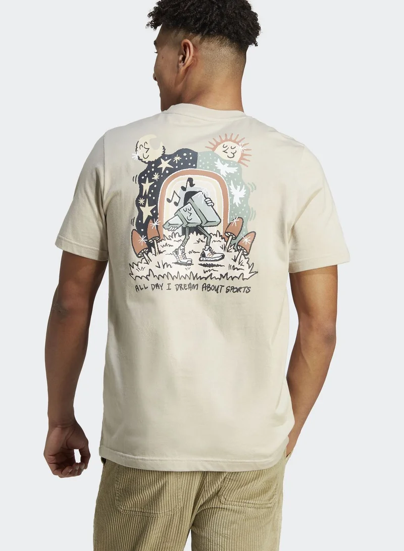 Adidas Sportswear Elevated Doodle Puff T-Shirt