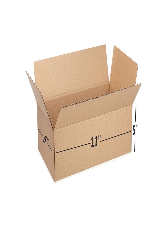Box Brother 3 Ply Brown Corrugated Packaging Box Size: 11x6x5 Length 11 in Width 6 in Height 5 in Suitable E-commerce Shipping, Ideal as Home Shifting & Storage, Shipping Pack of 50 - Image 1