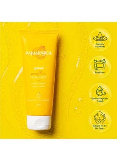 Aqualogica Glow+ Smoothie Face Wash for Deep Cleansing & Skin Brightening With Vitamin C & Papaya 100 G  - Image 2