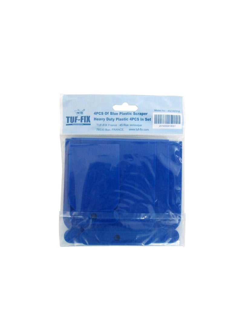 Tuf-Fix 4 Pieces Plastic Scrapper - Image 2