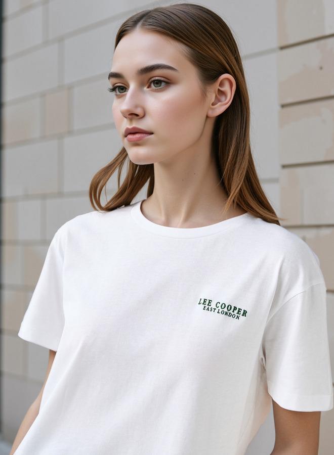 لي كوبر تيشيرت لي كوبر بطباعة جرافيك وياقة دائرية - Image 4