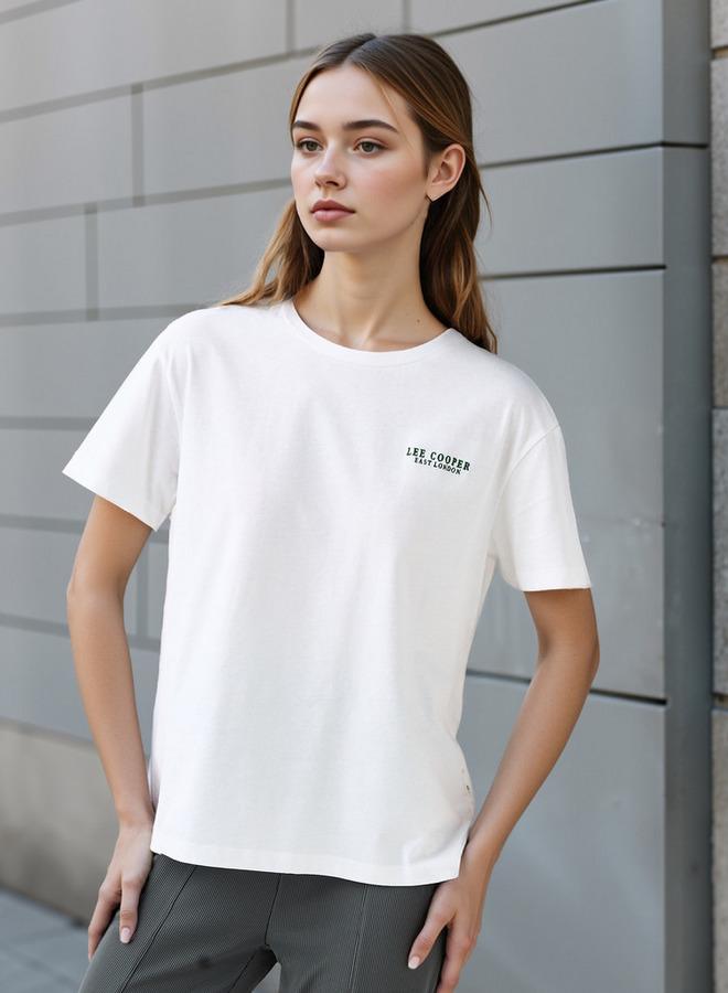 لي كوبر تيشيرت لي كوبر بطباعة جرافيك وياقة دائرية - Image 3