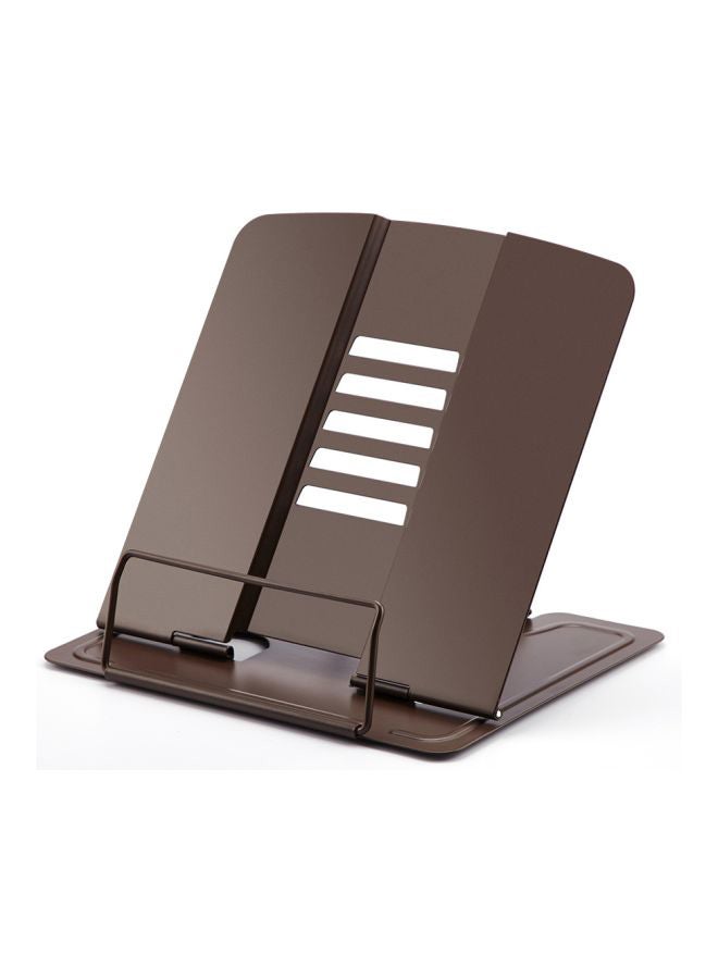Adjustable Metal Book Stand Coffee - Image 4