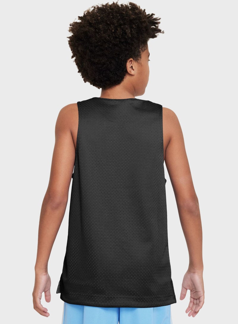 Nike Logo Jersey Tank Reversible Vest  - Image 5