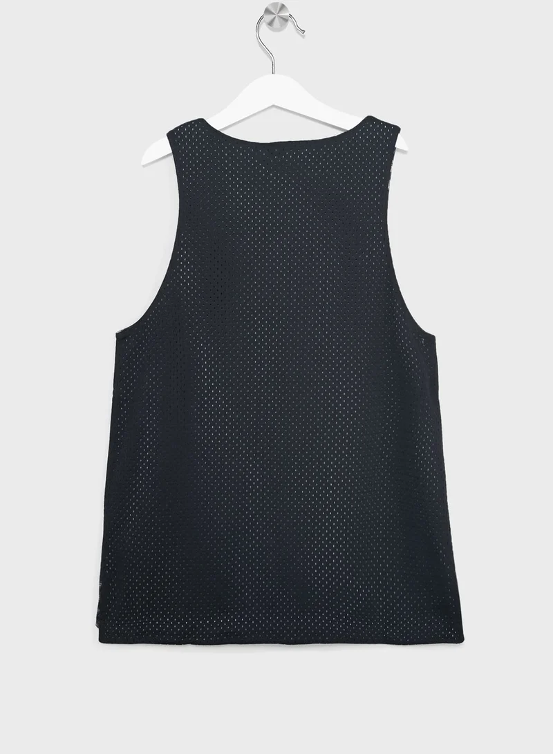 Nike Logo Jersey Tank Reversible Vest