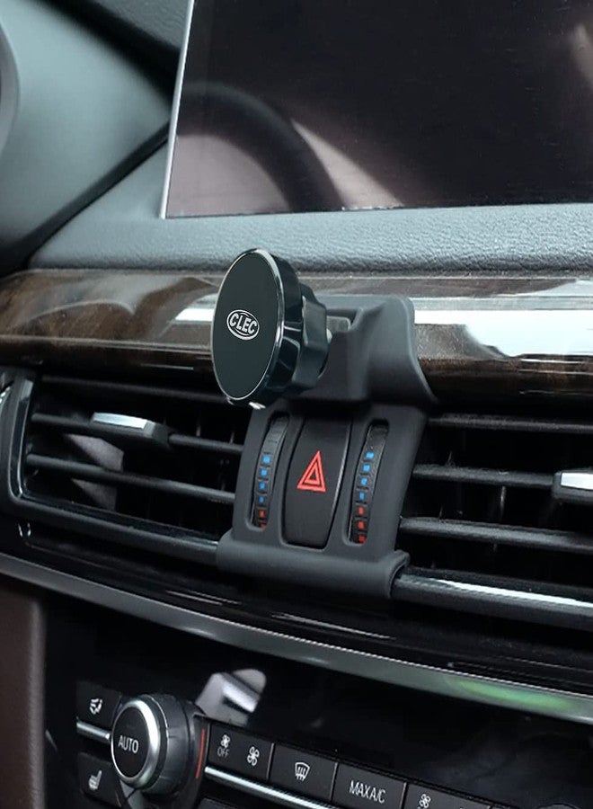 Zchan Car Phone Holder fit for BM-W X5,X6,Air Vent Phone Mount fit for X5 2014-2018,X6 2015-2019,Custom fit Magnetic Phone Holder Compatible for All Phones - Image 1