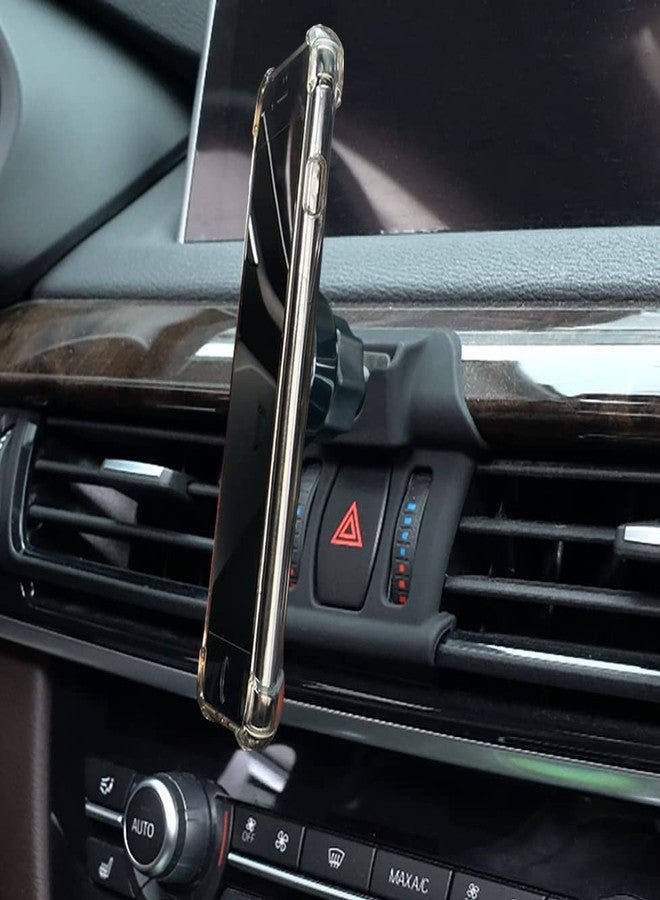 Zchan Car Phone Holder fit for BM-W X5,X6,Air Vent Phone Mount fit for X5 2014-2018,X6 2015-2019,Custom fit Magnetic Phone Holder Compatible for All Phones - Image 2