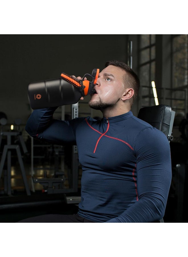 Fjbottle Stainless Steel Water Bottle 1.9L Double-Walled with Magnetic Lid, BPA Free Vacuum Insulated Water Bottle, Big Metal Drinking Bottle Large Capacity Jug Leak-Proof for Sports, Camping, Gym - Image 5