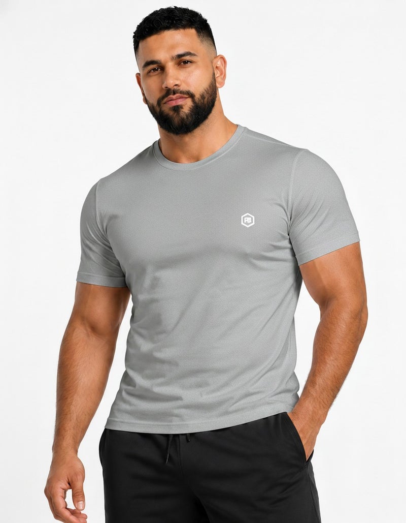 بريما إيس رجالي T-Shirt عشاق الجيم Grey - Image 1