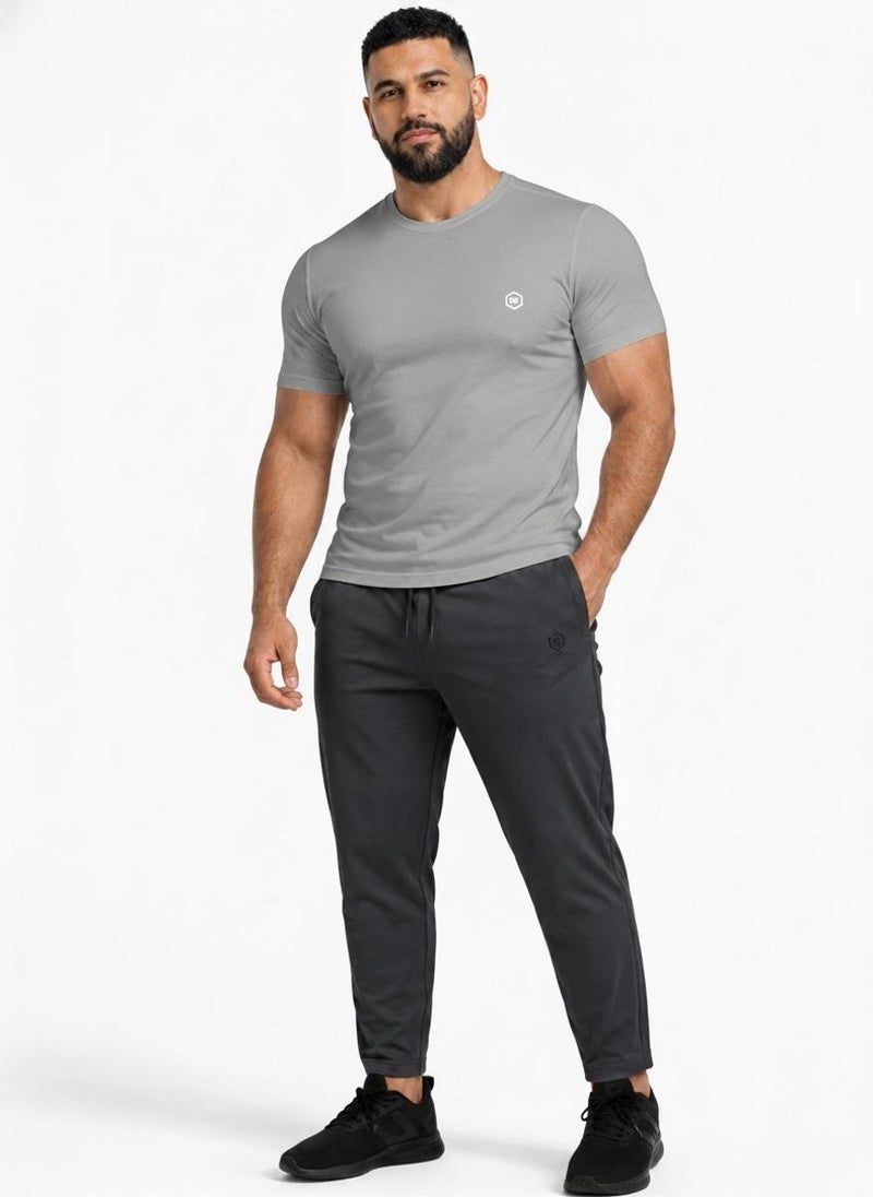 بريما إيس رجالي T-Shirt عشاق الجيم Grey - Image 4