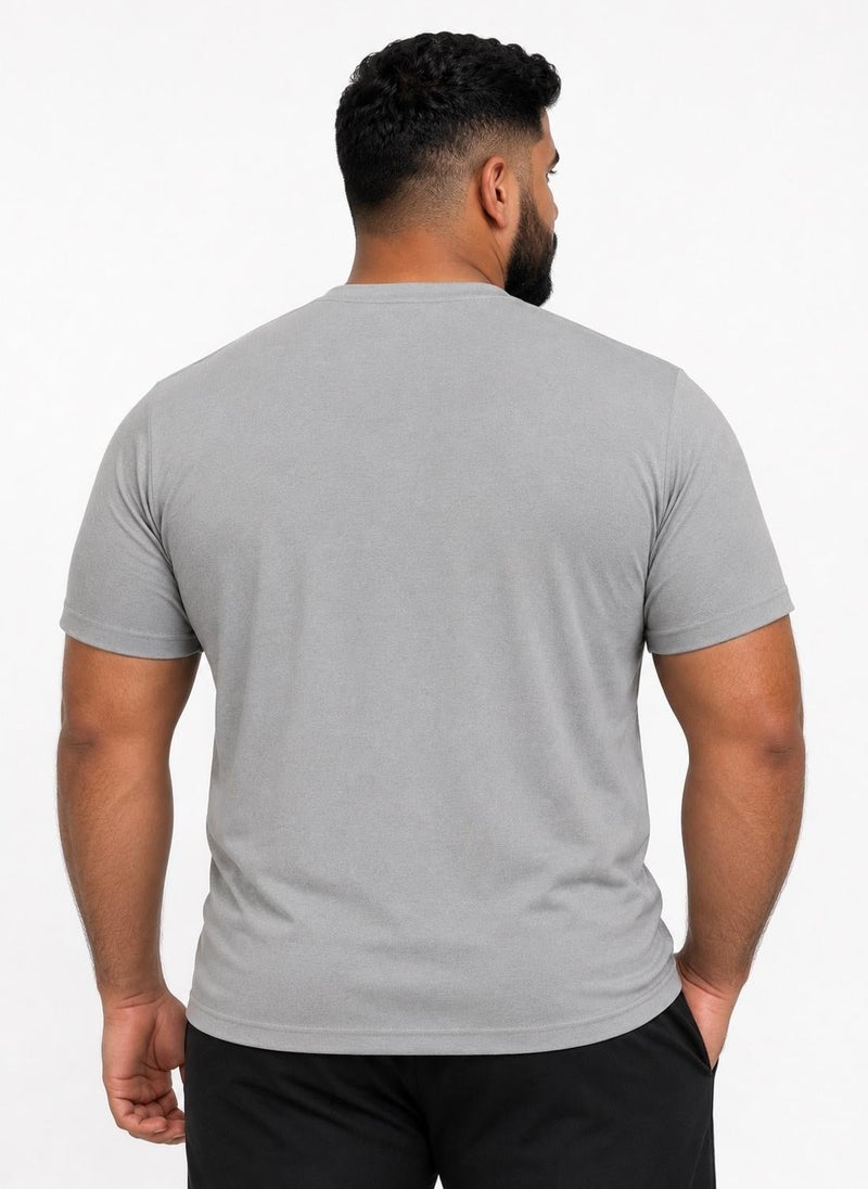 بريما إيس رجالي T-Shirt عشاق الجيم Grey - Image 3