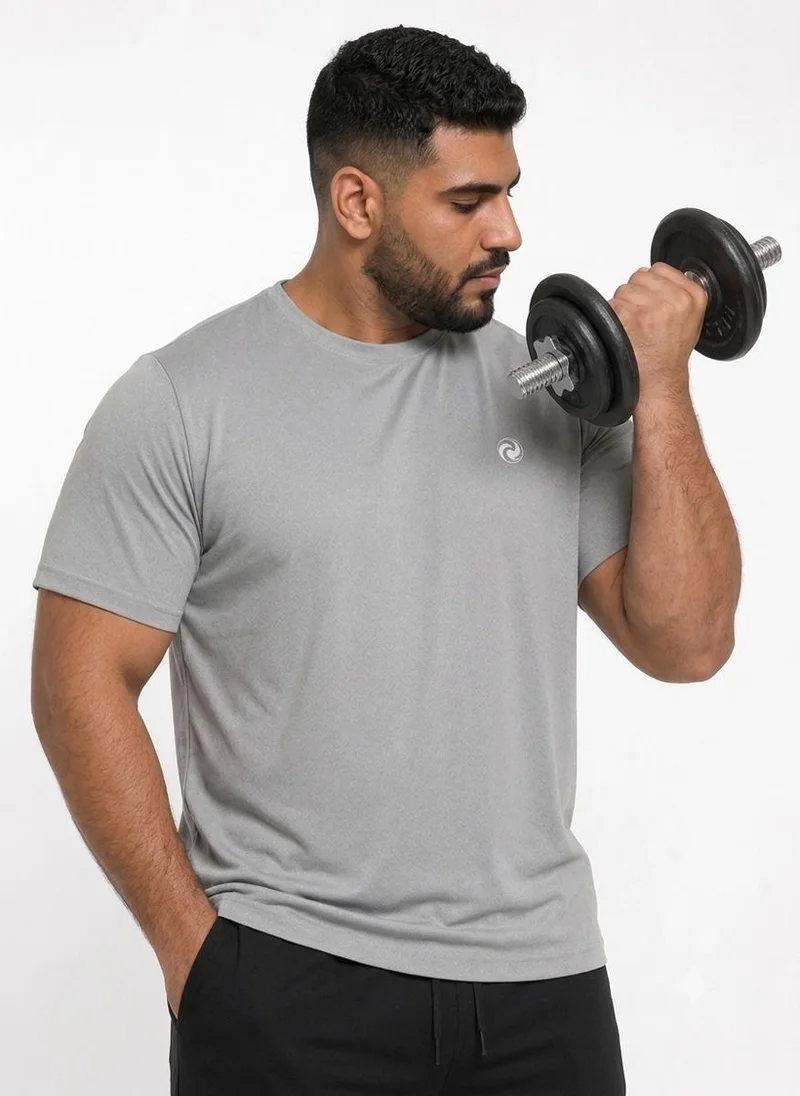 بريما إيس رجالي T-Shirt عشاق الجيم Grey