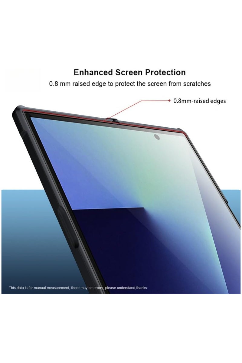 عام غلاف حماية مغناطيسي لجهاز Samsung Galaxy Z Fold 7 5G، مزود بحماية شاشة من فيلم زجاج مقوى 【يدعم الشحن اللاسلكي】 - غطاء شفاف مع حماية هوائية مضادة للصدمات، خلفية شفافة مقاومة للصدمات - Image 5