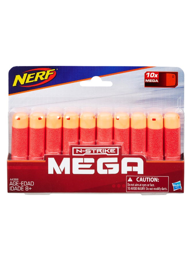 NERF 10-Piece N-Strike Elite Mega Dart Refill Set - Image 2