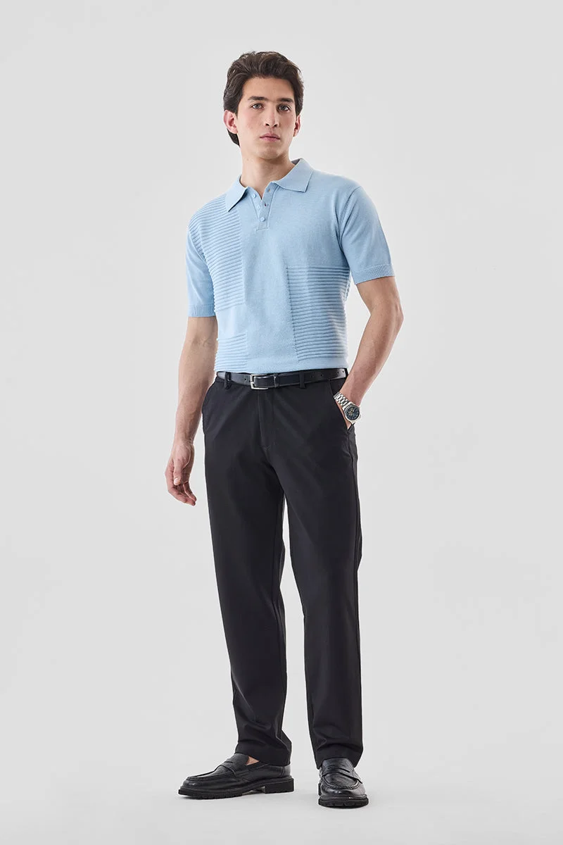 SNITCH Regular Fit Stretch Trousers