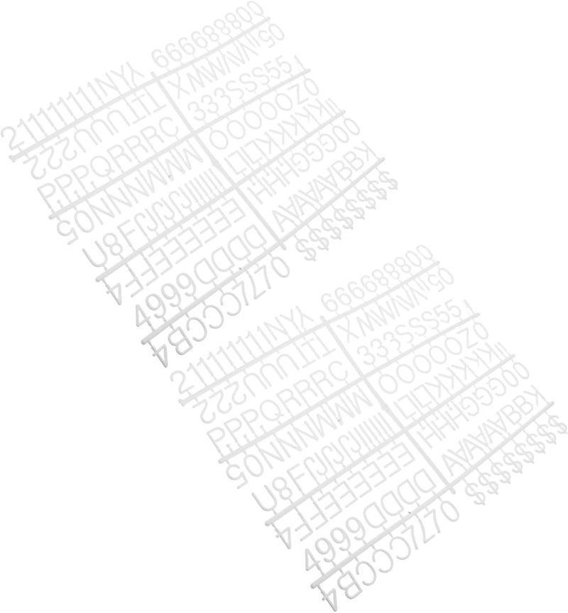 Pre-stock well-packed goods jojofuny 2Pcs Plastic Letters for Felt Letter Boards Changeable Numbers Symbols for Educational Home Decor Bulletin Board Letters for Versatile Use Trendy widespread design Simple multifunctional build Land transit & shipment compatible Seasonal & permanent compatible Strong durable raw material Spec upgraded improved quality Trendy economical quality Polished safe edge Multi-category warehouse equip Wide usage compatibility Transit damage minimized design Yearly optimized delivery route Flexible anti-break Year round in stock Modern look All-round well-engineered practical build Globally popular universal design Intercity storage hub High strength upgraded material Anti topple design General compatible design Natural tone color options Diverse use resistant crafted quality Easy daily handling design - Image 1