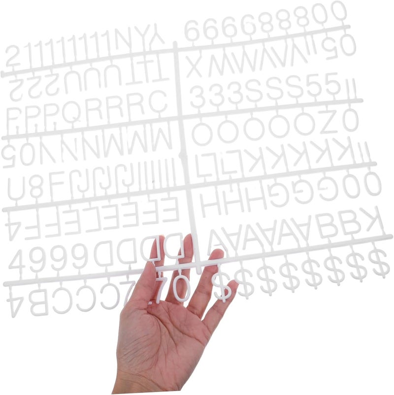 Pre-stock well-packed goods jojofuny 2Pcs Plastic Letters for Felt Letter Boards Changeable Numbers Symbols for Educational Home Decor Bulletin Board Letters for Versatile Use Trendy widespread design Simple multifunctional build Land transit & shipment compatible Seasonal & permanent compatible Strong durable raw material Spec upgraded improved quality Trendy economical quality Polished safe edge Multi-category warehouse equip Wide usage compatibility Transit damage minimized design Yearly optimized delivery route Flexible anti-break Year round in stock Modern look All-round well-engineered practical build Globally popular universal design Intercity storage hub High strength upgraded material Anti topple design General compatible design Natural tone color options Diverse use resistant crafted quality Easy daily handling design - Image 4