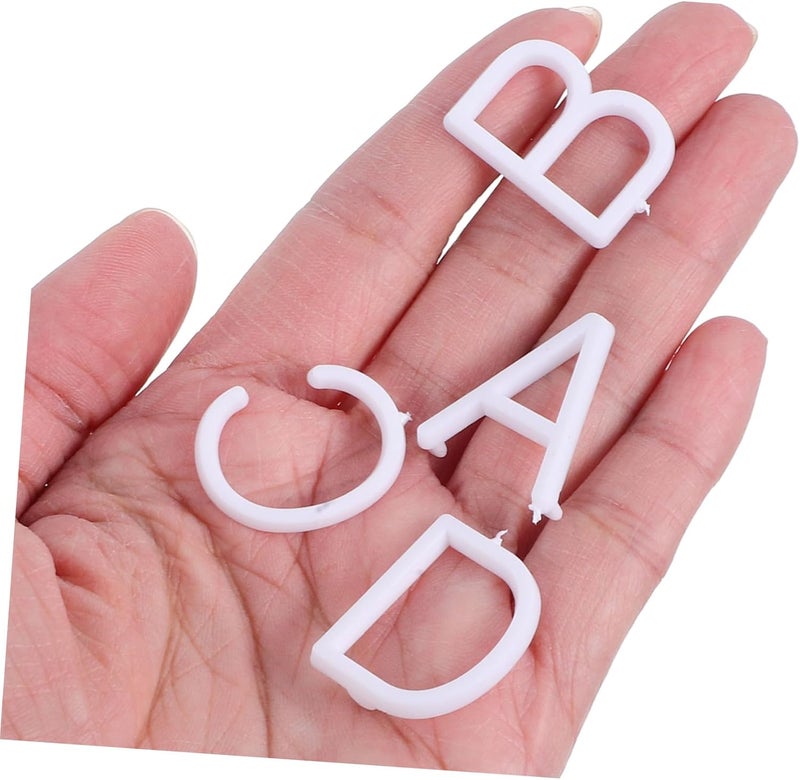 Pre-stock well-packed goods jojofuny 2Pcs Plastic Letters for Felt Letter Boards Changeable Numbers Symbols for Educational Home Decor Bulletin Board Letters for Versatile Use Trendy widespread design Simple multifunctional build Land transit & shipment compatible Seasonal & permanent compatible Strong durable raw material Spec upgraded improved quality Trendy economical quality Polished safe edge Multi-category warehouse equip Wide usage compatibility Transit damage minimized design Yearly optimized delivery route Flexible anti-break Year round in stock Modern look All-round well-engineered practical build Globally popular universal design Intercity storage hub High strength upgraded material Anti topple design General compatible design Natural tone color options Diverse use resistant crafted quality Easy daily handling design - Image 3