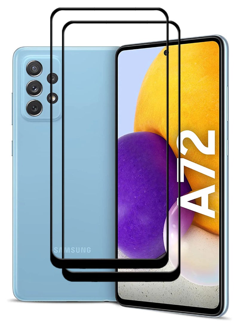 أكاليكس قطعتين، حماية شاشة، لهاتف سامسونج جالاكسي A72، جودة ممتازة. - Image 1