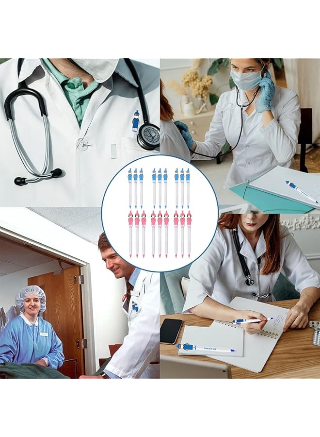 erorex 18Pcs Nursing Pens For Nurses Nurse Week Gifts Nurse Appreciation Gifts For Healthcare Workers Medical Students Office School Supplies - Image 2