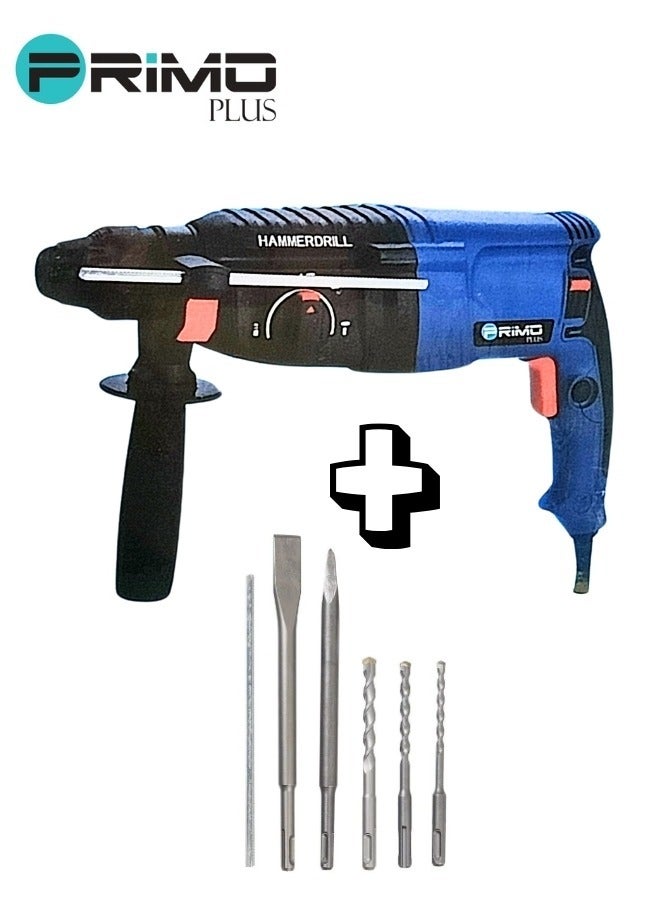 بريمو بلس مثقاب مطرقة دوار بريمو بلس 26مم 1400 وات - Image 2