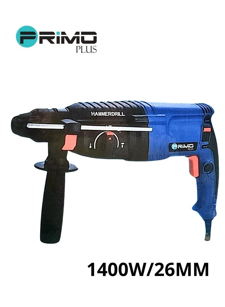 بريمو بلس مثقاب مطرقة دوار بريمو بلس 26مم 1400 وات - Image 4