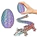 Olee Odee Small Dragon Eggs with Dragon Inside 3D Printed Surprise Funny Gifts for Kids Articulated Dragon Fidget Toys for Adults Executive Desk Toys Office Room Dcor Gradient BlueGreenBrown - Image 2