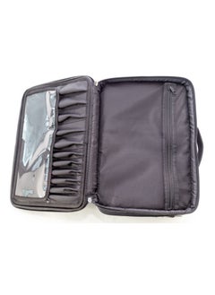 MAYLAN Professional Storage Partition Cosmetic Box Three Waterproof Layer Travel MakeUp Bag Black  - Image 5