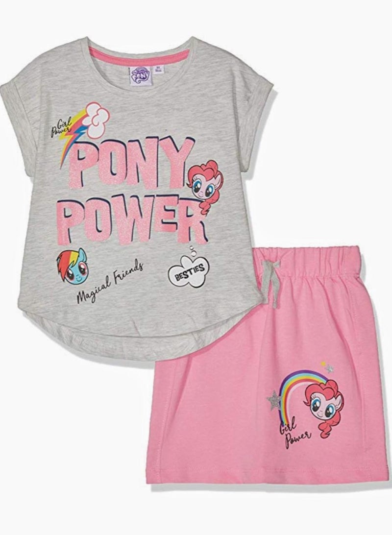 ماي ليتل بوني طقم بناتي ليتل بوني جيرل 2 قطعة - Image 1