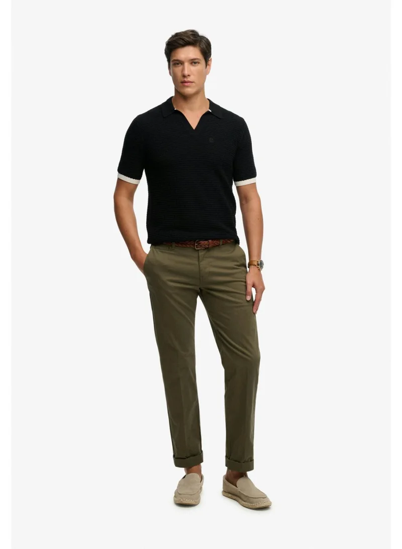 Superdry  Johnny Collar Knitted Polo Shirt for Men | Best Price UAE