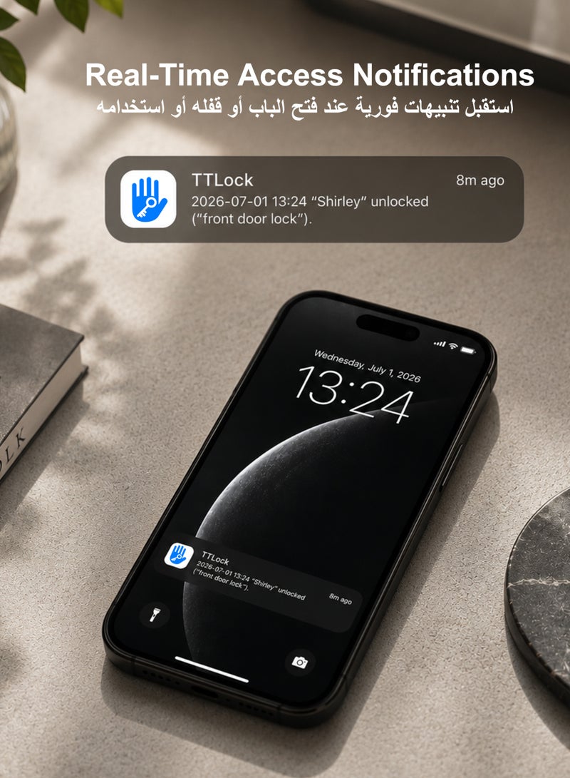 ماكايورون Makayuron  بوابة G5 الذكية لأقفال الأبواب الذكية بالبلوتوث – محور واي فاي مزدوج النطاق 2.4/5GHz، وصول عن بُعد، مراقبة فورية، وتكامل مع أنظمة المنزل الذكي. - Image 5