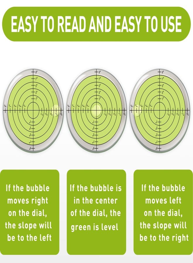 Golfupp Golf Green Reader Pro Putt Golf Ball Marker Round Bubble Level High Precision Golf Putting Aid Putting Green 40x10mm - Image 3