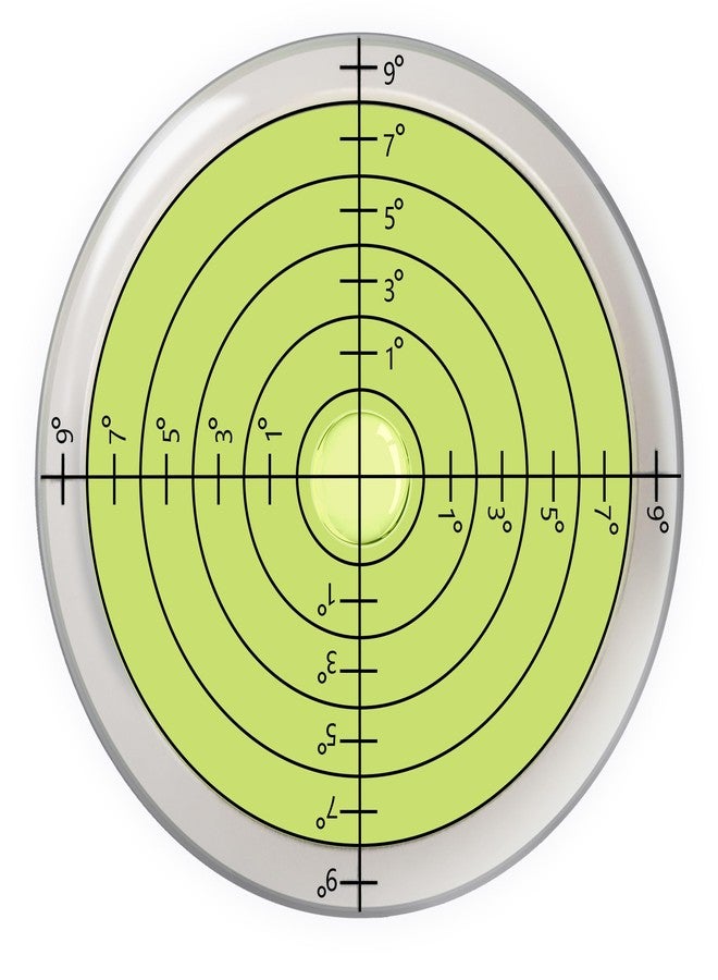 Golfupp Golf Green Reader Pro Putt Golf Ball Marker Round Bubble Level High Precision Golf Putting Aid Putting Green 40x10mm - Image 1