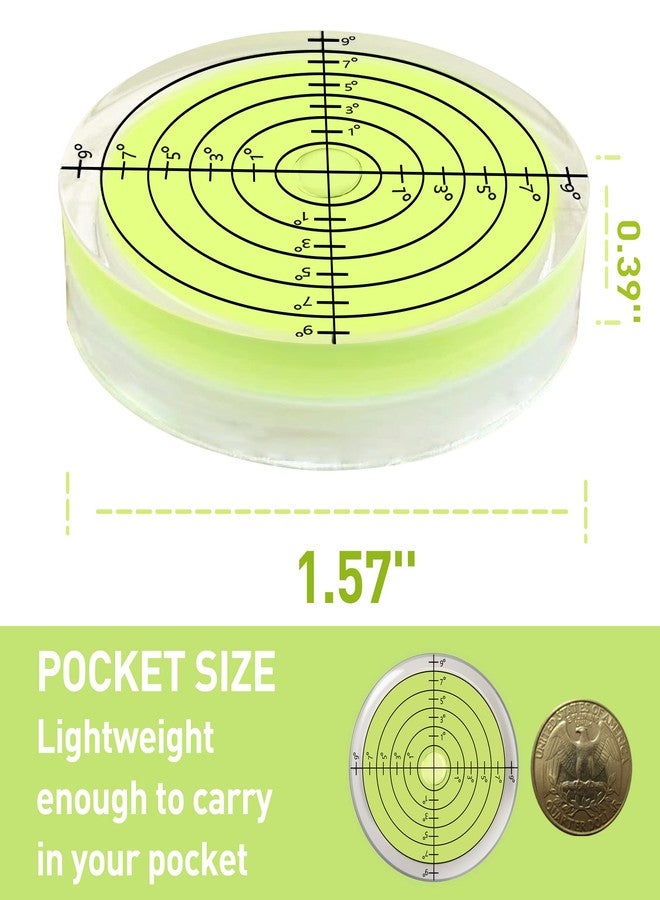 Golfupp Golf Green Reader Pro Putt Golf Ball Marker Round Bubble Level High Precision Golf Putting Aid Putting Green 40x10mm - Image 5