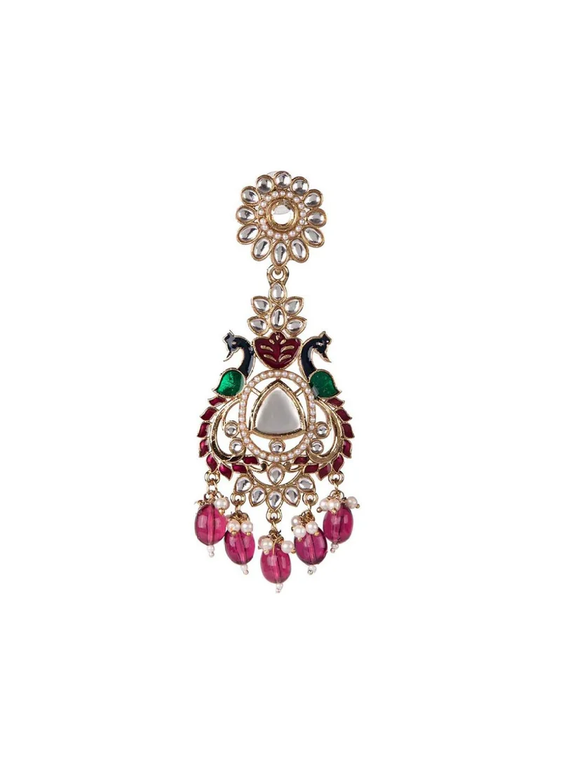 Priyaasi Contemporary Kundan Chandbalis