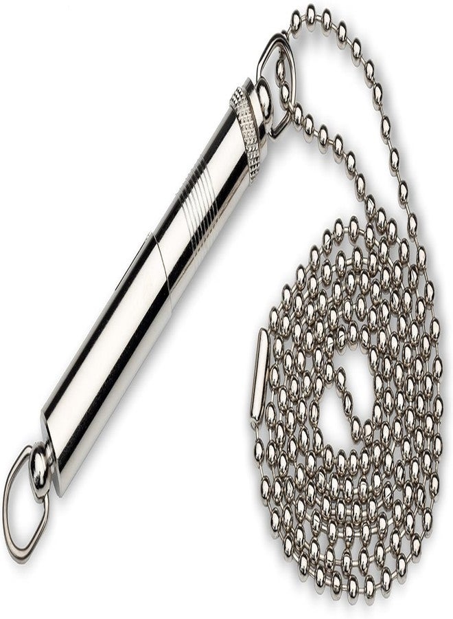 Nutra Pet Nutrapet Professional Dog Training Whistle | Adjustable High Frequency Ultrasonic Whistle for Dogs | Clear Sound Recall & Obedience Training Tool | with Metal Lanyard & Protective Cap | Silver - Image 3